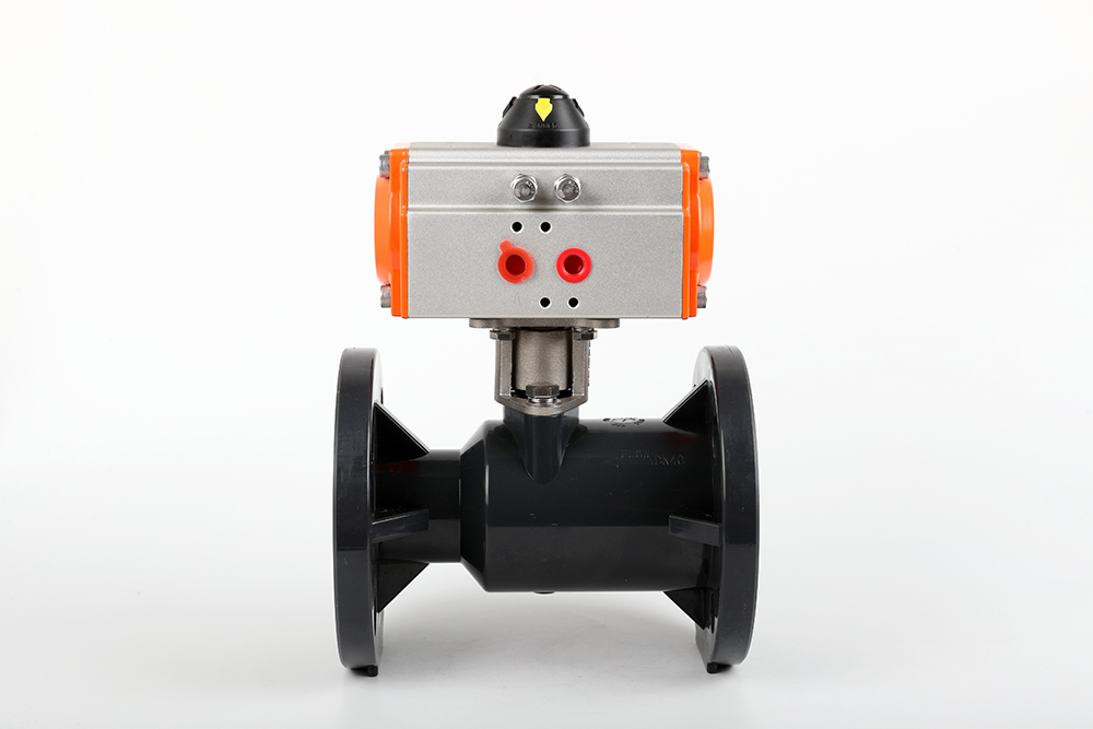 宜兴气动法兰一体球阀